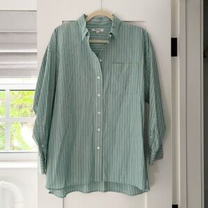 Madewell Oversized Poplin Shirt